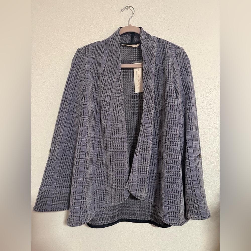 Soft Surroundings Warwick Topper Smokey Cardigan - Picture 2 of 6